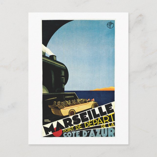 Carte Postale Marseille / Marseille - Côte d'Azur France Voyage (Devant)
