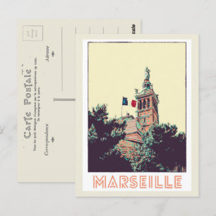 Carte Postale Marseille Notre-Dame-de-la-Garde France