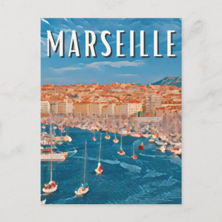 Carte Postale Marseille Photo Vintage 