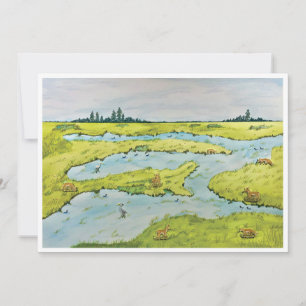 Carte postale Marsh