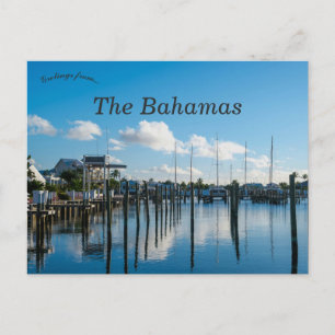 Carte Postale Marsh Harbour à Abaco Les Bahamas