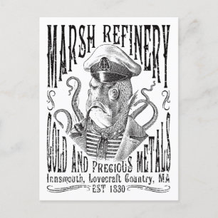 Carte Postale Marsh Refining Company Innsmouth Lovecraft