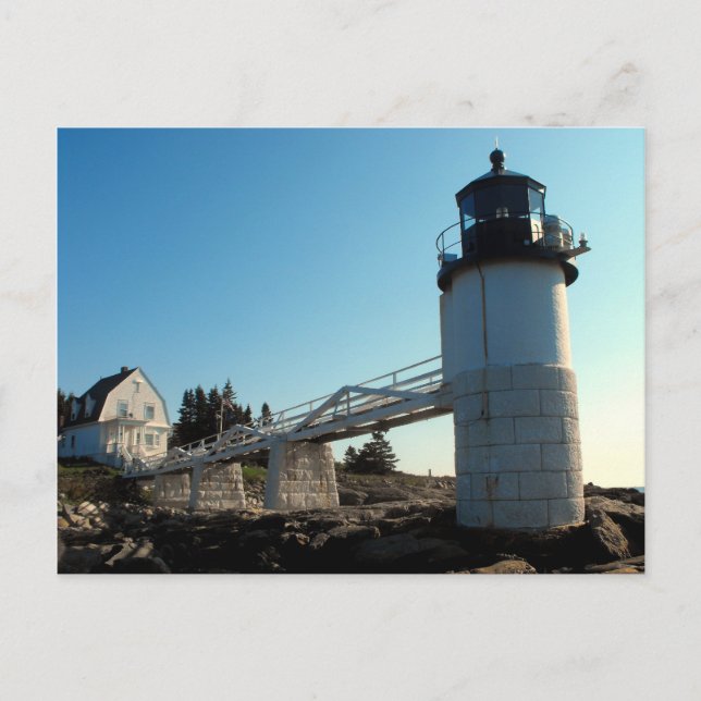 Carte Postale Marshall Point, Maine (Devant)