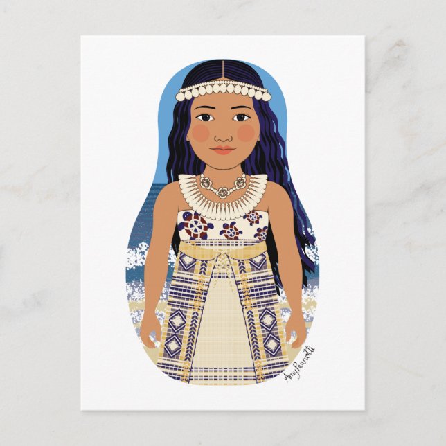 Carte postale Marshallese Matryoshka (Devant)