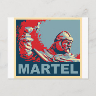 Carte Postale Martel (couleurs de l'espoir)
