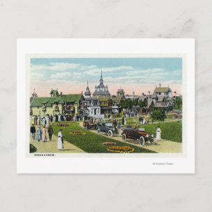 Carte Postale Martha's Vineyard, Vue sur Ocean Avenue