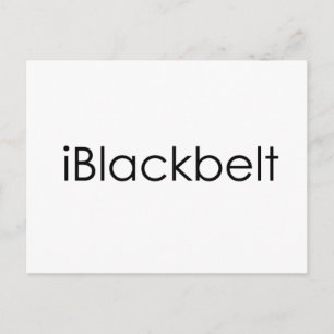 Carte postale Martial Arts iBlackbelt
