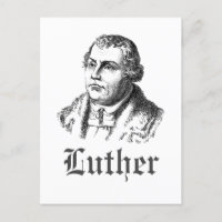 Carte postale Martin Luther