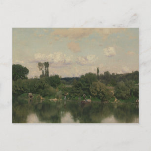 Carte Postale Martin Rico y Ortega - Sur la Seine