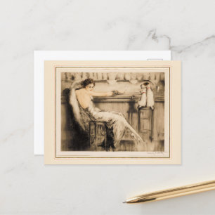 Carte Postale Martini par Louis Icart