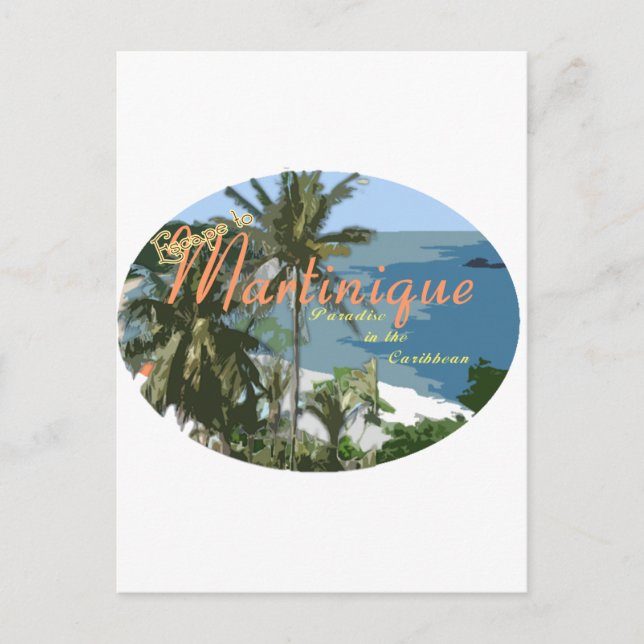 Carte Postale Martinique (Devant)