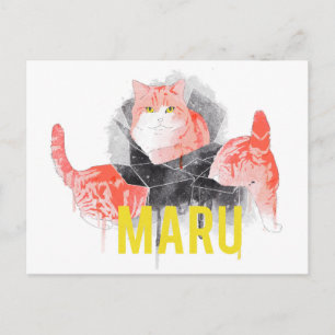CARTE POSTALE MARU POSTCARD