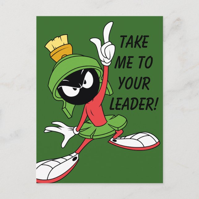 Carte Postale MARVIN LA PROclamation MARTIAN™ (Devant)