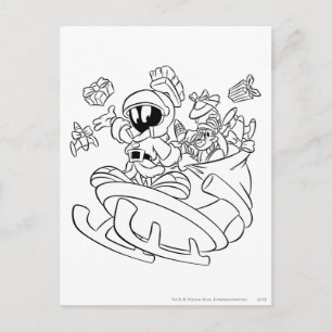 Carte Postale MARVIN LE MARTIAN™ avec jouets