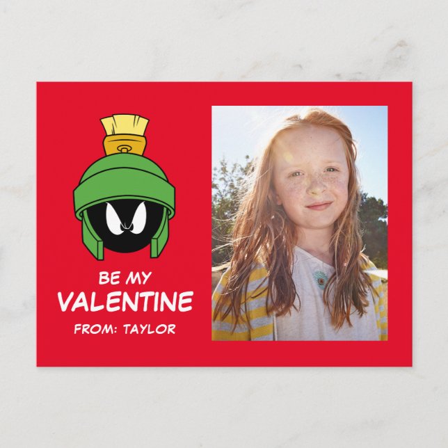Carte Postale MARVIN LE MARTIAN™ | Saint Valentin (Devant)