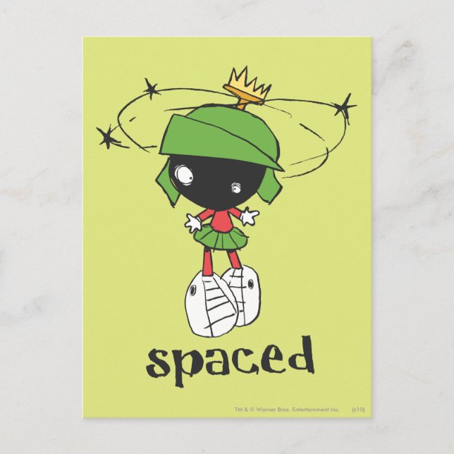 CARTE POSTALE MARVIN L'ESPACE MARTIAN™ (Devant)