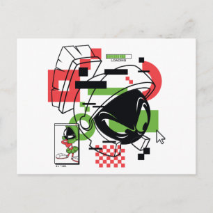 Carte Postale MARVIN THE MARTIAN™ Glitch