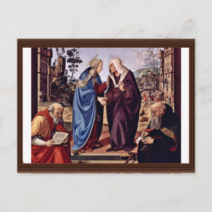 Carte Postale Mary Et St. Elizabeth St. Nicholas Et St. Anthon