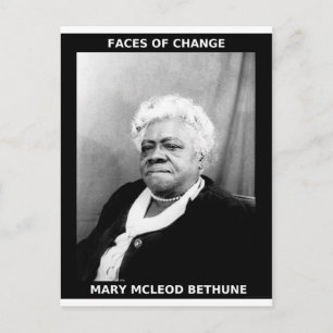 Carte Postale Mary McLeod Bethune