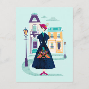 Carte Postale Mary Poppins   Cuillère de sucre