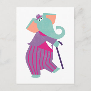 Carte Postale Mary Poppins Eléphant