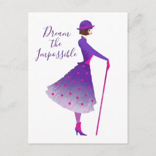 Carte Postale Mary Poppins   Rêver l'impossible
