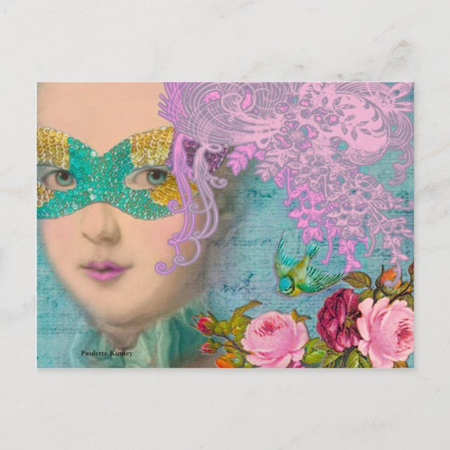 Carte Postale Mascarade de Français (Devant)