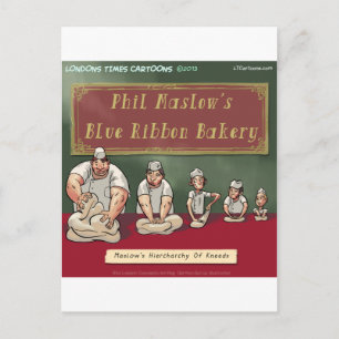 Carte Postale Maslows Bakers Heirchachy