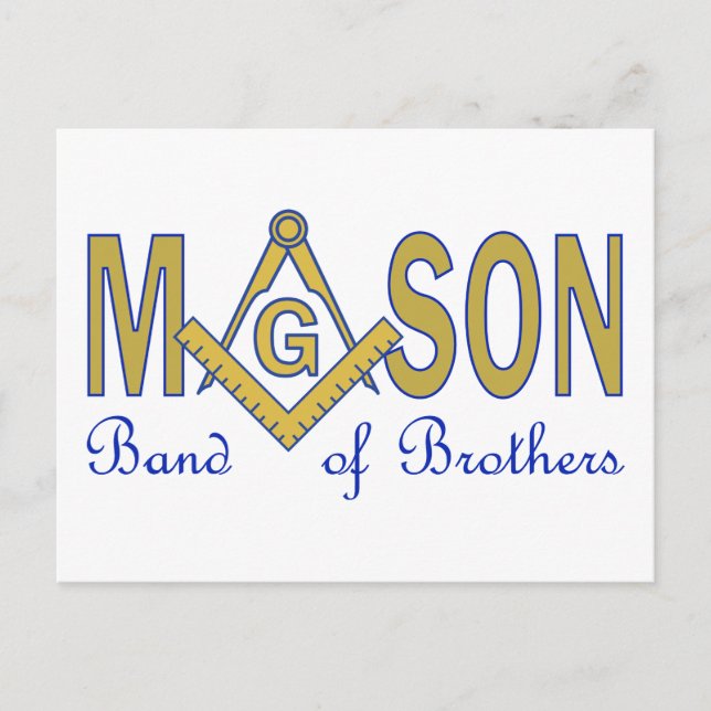Carte Postale Mason (Devant)