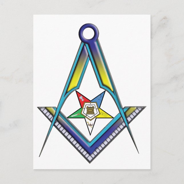 Carte Postale Mason OES (Devant)