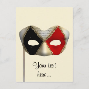 Carte Postale Masquage