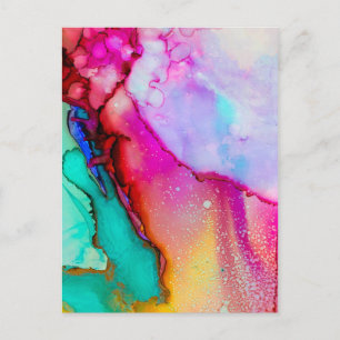 Carte Postale Masquage de couleur