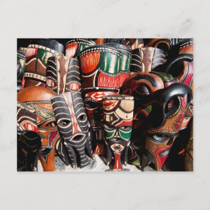 Carte Postale Masque africain