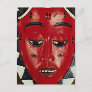 Carte Postale Masque Baule, Côte d'Ivoire