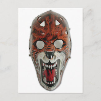 Carte Postale Masque de hockey