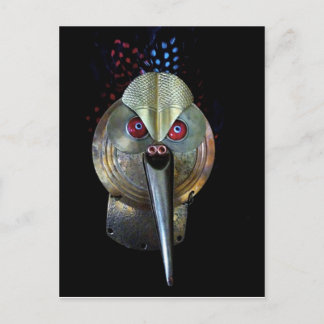 Carte Postale Masque d'oiseaux
