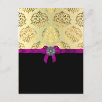 Masque d'or et noir personnalisé