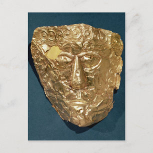 Carte Postale Masque funéraire