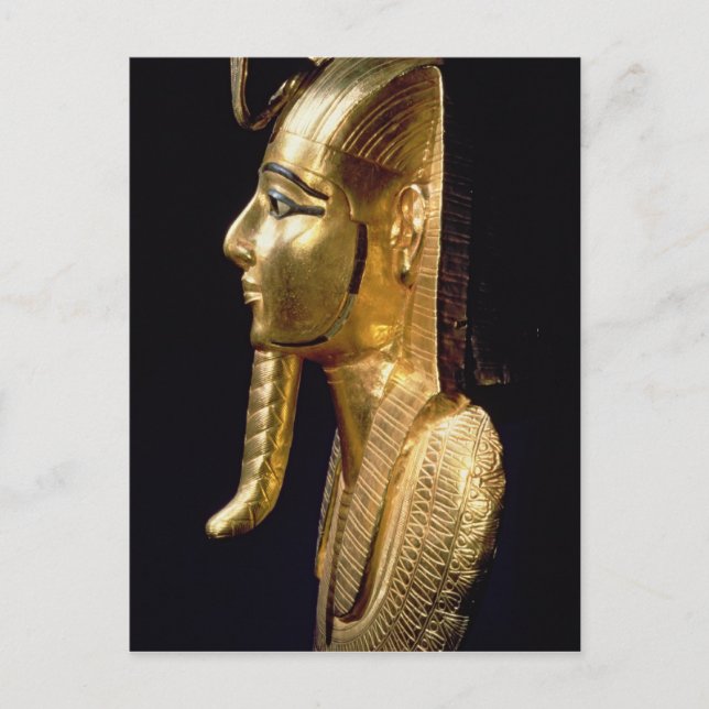 Carte Postale Masque funéraire de Psusennes I (Devant)