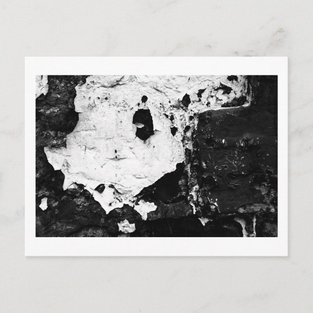 Carte Postale masques de destruction (Devant)