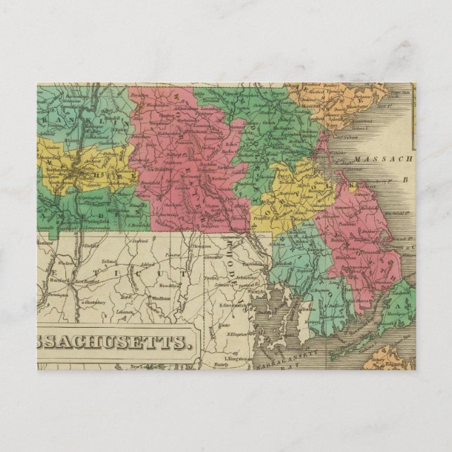 Carte Postale Massachusetts 7 (Devant)