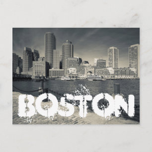 Carte Postale Massachusetts, Boston, bâtiments de Rowe's Wharf