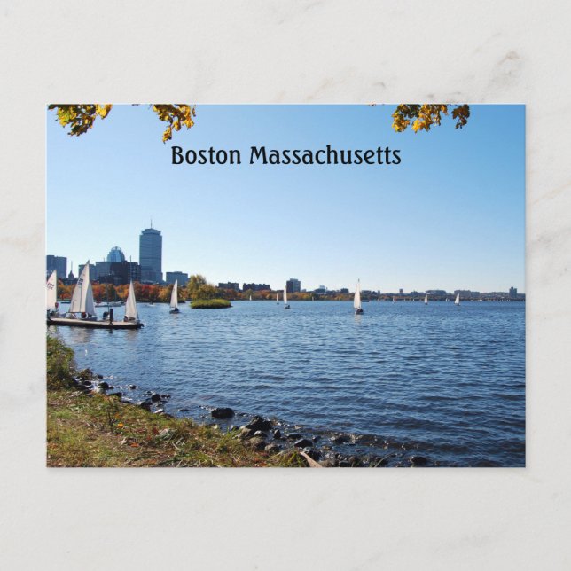 Carte Postale Massachusetts de Boston (Devant)