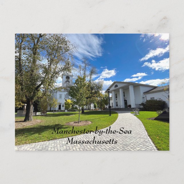 Carte Postale Massachusetts de Manchester-by-the-Sea (Devant)