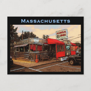 Carte postale Massachusetts Diner