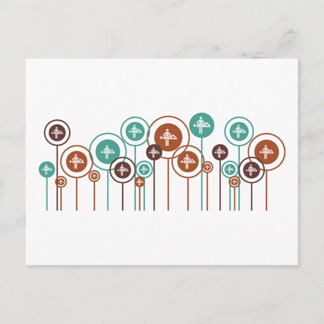 Carte Postale Massage (Devant)