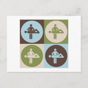 Carte Postale Massage Pop Art