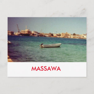 CARTE POSTALE MASSAWA