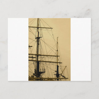 Carte Postale Mast des navires