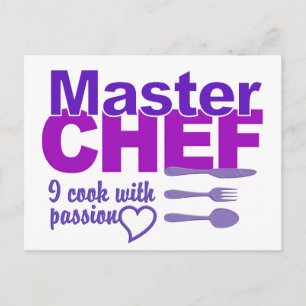 Carte postale Master Chef